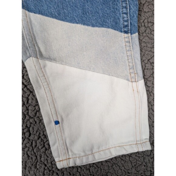 Scotch & Soda Jeans Womens 27/32 Bandit Boyfriend Blue Color Block Cotton Pins - Picture 2 of 15